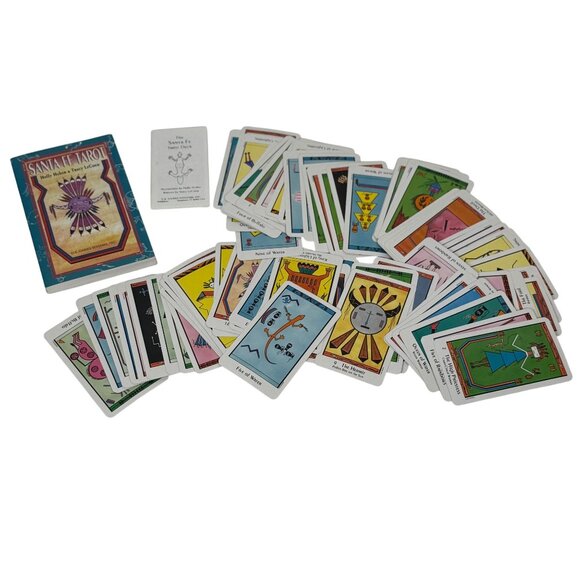 Santa Fe Tarot Deck and Book Set by Holly Huber and Tracy LeCocq Vintage 90's - Picture 2 of 4